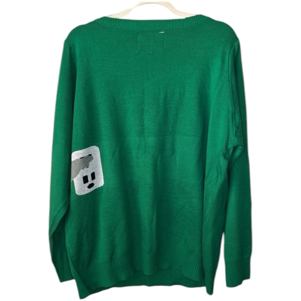 Tipsy Elves Electrocuted Cat Christmas Holiday Ugly Sweater Size XL - Picture 6 of 10